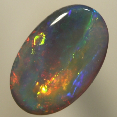 SOLID SEMI BLACK OPAL Central neon rolling flash